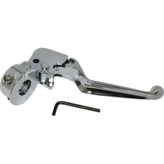 Bikers Choice 96-14 Big Twin (Exc. 08-14 FLH/FLT) / 96-03 XL Chrome Clutch Lever With Bracket