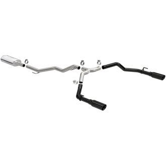 Street Series Black Coated Cat-Back System