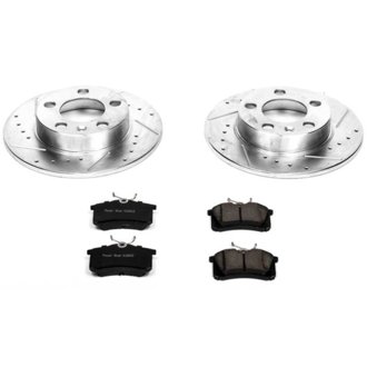 Z23 Daily Driver Carbon-Fiber Ceramic Brake Pad and Drilled & Slotted Rotor Kit