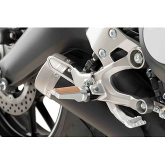Vintage Footpegs Silver