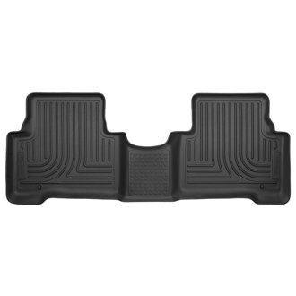 13-15 Hyundai Sante Fe Sport/Sport 2.0T WeatherBeater 2nd Seat Black Floor Liners