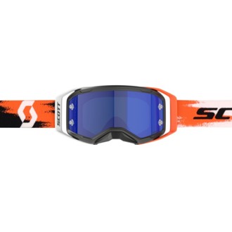GOGGLE PROSPECT 2.0 AMP CHROME BLACK/NEON ORANGE - BLUE CHROME