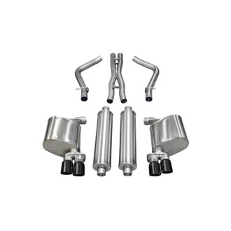 Corsa 11-14 Dodge Charger R/T 5.7L V8 Black Sport Cat-Back Exhaust