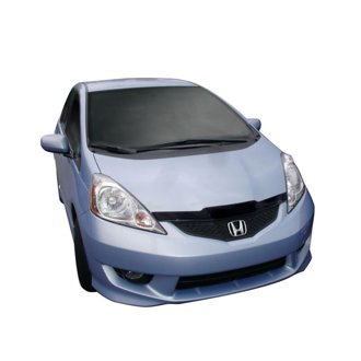 09-10 Honda Fit Aeroskin Hood Protector - Smoke