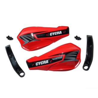 Vortex Replacement Hand Shields W/Abrasion Guards - Red