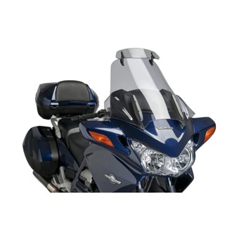 Touring Windshield With Visor Smoke