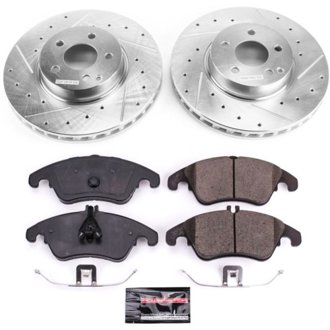 Z23 Daily Driver Carbon-Fiber Ceramic Brake Pad and Drilled & Slotted Rotor Kit