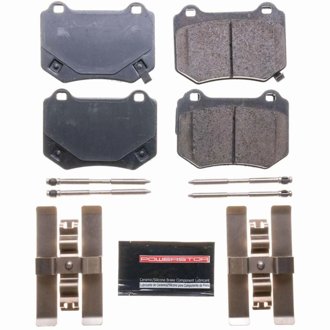 Z23 Daily Driver Carbon-Fiber Ceramic Brake Pads with Hardware Kit