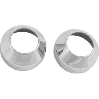 Bikers Choice 84-17 41MM Wide Glide Chrome Fork Boot Covers Pr