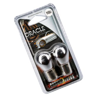 1156 Chrome Bulbs, Pair, Amber