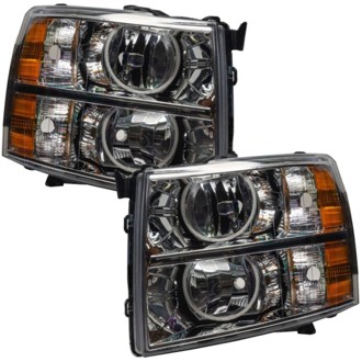 Oracle 07-13 Chevrolet Silverado SMD HL - Round Style - ColorSHIFT w/ BC1 Controller