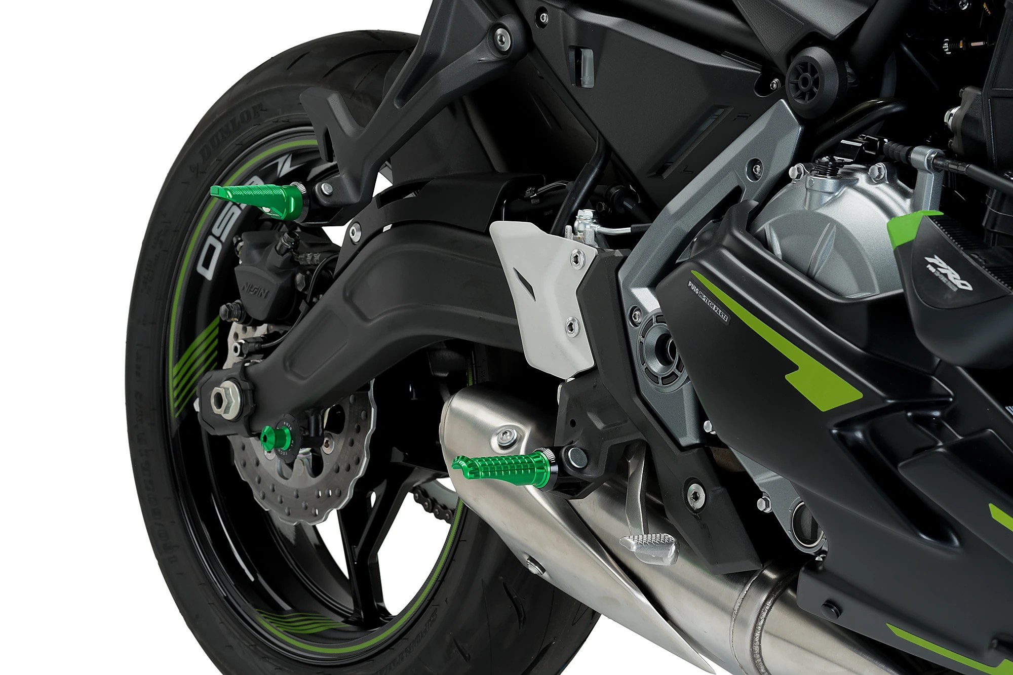 R-Fighter Footpegs Green