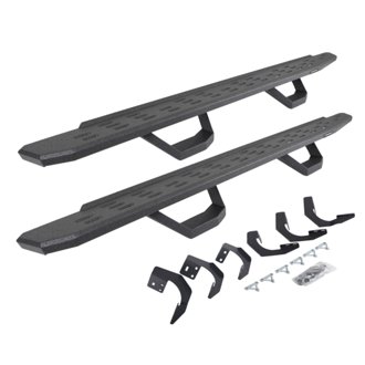 RB30 Running Boards with Mounting Brackets, 2 Pairs Drop Steps Kit