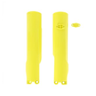 23+ Husqvarna 125-501 TC/FC/TX/ FX/TE/FE Lower Fork Cover Set - Yellow