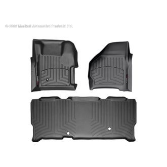 Wt Floorliner - Rear - Blk