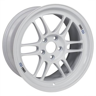 RPF1 17x9 5x114.3 35mm Offset 73mm Bore Vanquish White Wheel (MOQ 40