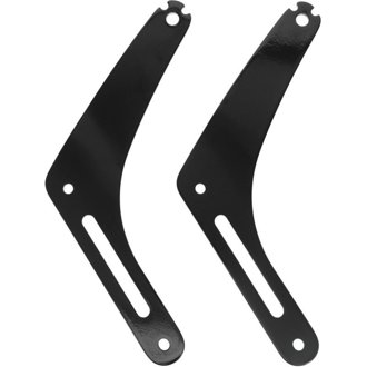 Fixed Mounts Multi-Purpose Driver & Passenger Backrest 18-Up Softail Black