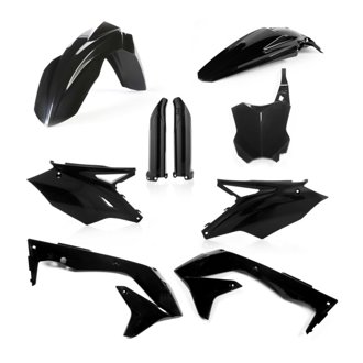 16-17 Kawasaki KX450F Full Plastic Kit - Black