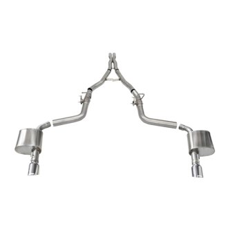Corsa 15-23 Charger SRT/Hellcat/Redeye 2.75in Valved Catback Dual Rear Exit w/ Single 4.5inPol Tips
