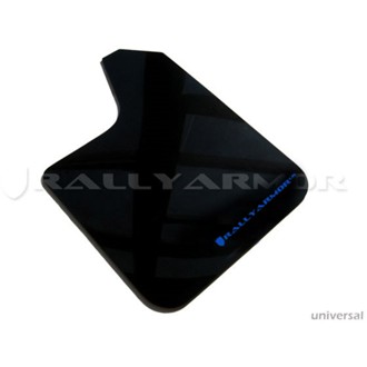 Black Mud Flap/Blue Logo