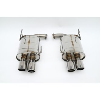 22+ Subaru WRX Q300 3.5in. Rolled Dual Wall S.S Tip Axle-back Exhaust