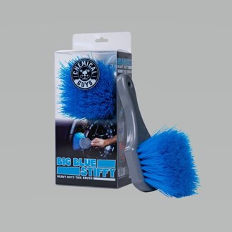 Stiffy Brush For Tires - Blue