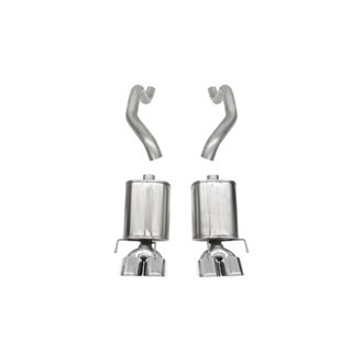 Corsa 2005-2007 Chevrolet Corvette (C6) 6.0L/6.2L Polished Xtreme Axle-Back Exhaust w/4.5in Tips