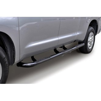 6000 Series Side Steps W/Mounting Brackets Kit - One-Piece -Crew Cab - Short Bed
