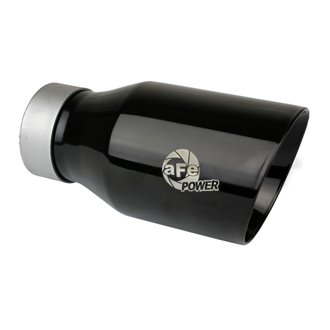 MACH Force-Xp 304 Stainless Steel Clamp-on Exhaust Tip Black