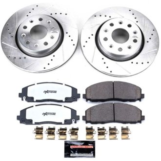 Z36 Truck and SUV Carbon-Fiber Ceramic Brake Pad and Drilled & Slotted Rotor Kit