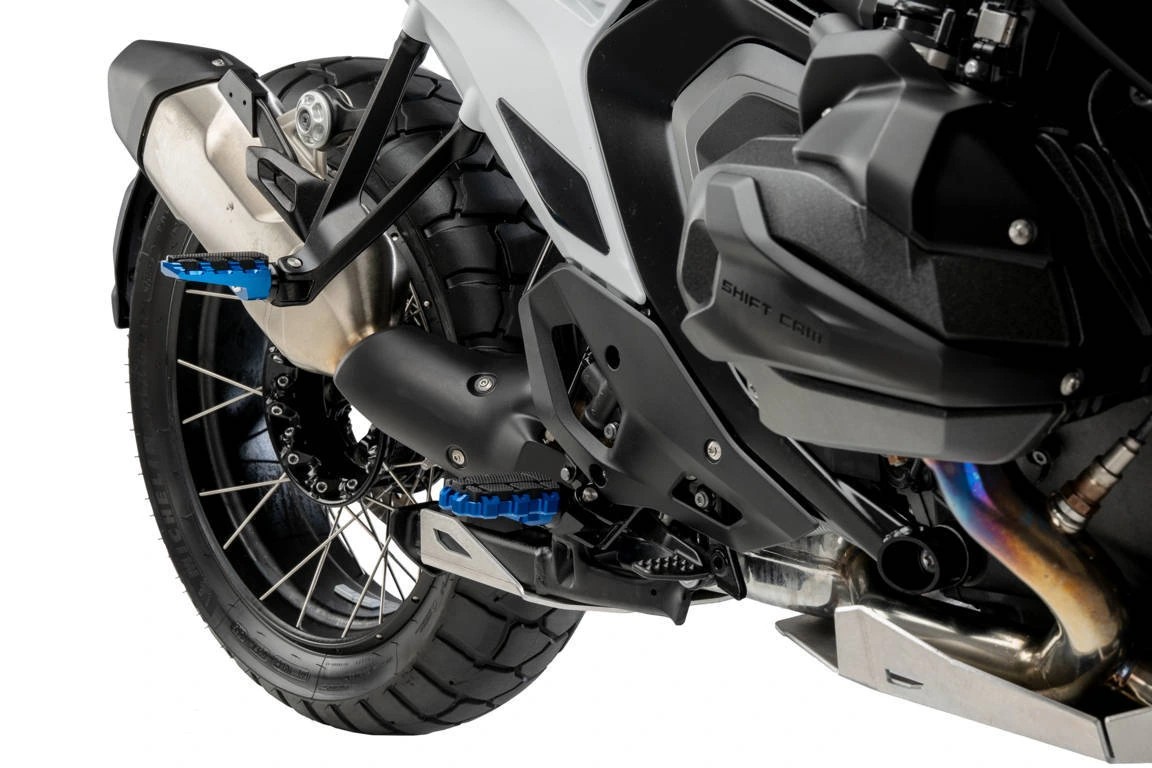 Trail 2.0. Footpegs Blue