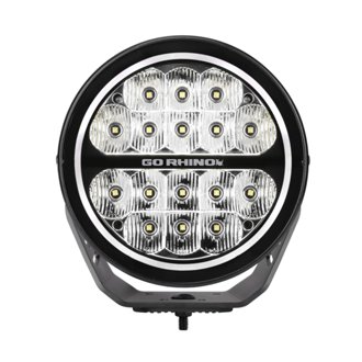 Blackout Series - MAXROUND 7" LED Driving Light with Daytime Running Lights