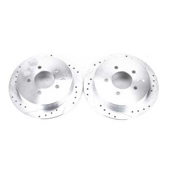Evolution Performance Drilled And Slotted Rotor Pair