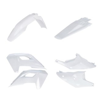 2026 KTM 250-501 FE / 125-300 TE Plastic Kit - White