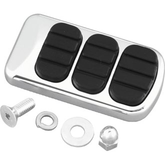 Iso Standard Brake Pedal Pad Chrome