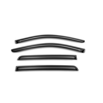 AVS 11-19 Ford Ranger Crew Cab Ventvisor Outside Mount Window Deflectors 4pc - Smoke