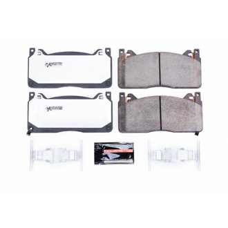 Z26 Performance Carbon-Fiber Ceramic Brake Pads with Hardware Kit