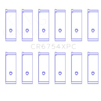 Toyota2JZGE/2JZGTE 3.0L pMaxKote Performance Rod Bearing Set - Size STD