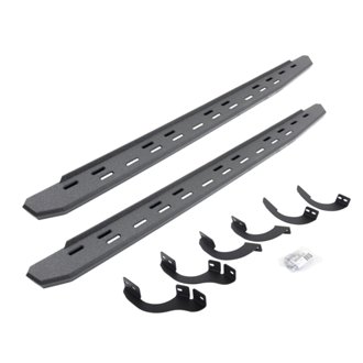 RB30 Slim Line Running Boards with Mounting Bracket Kit