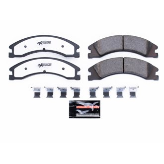 Z36 Truck and SUV Carbon-Fiber Ceramic Brake Pads with Hardware Kit
