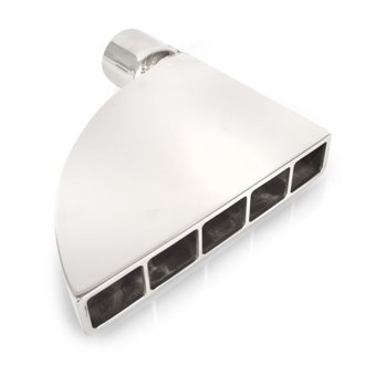 Boxxter Exhaust Tips 2in ID Inlet 1.5in x 8.5in Inline Outlet