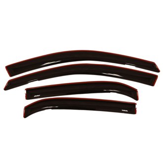 AVS 10-17 Chevy Equinox Ventvisor In-Channel Front & Rear Window Deflectors 4pc - Smoke