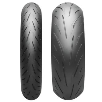 22-Up Hayabusa Battlax Hypersport S22F Tire - 120/70ZR17 M/C 58W TL Front