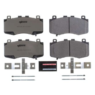 Z26 Performance Carbon-Fiber Ceramic Brake Pads with Hardware Kit