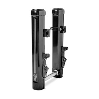 Dyna and M8 Softail Lower Leg Assembly 49mm - Contrast Cut