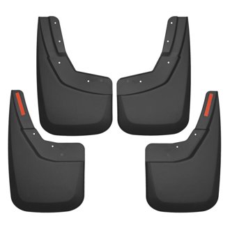 14-17 Chevy Silverado 1500 / 15-16 Silverado 2500 HD Front and Rear Mud Guards - Black