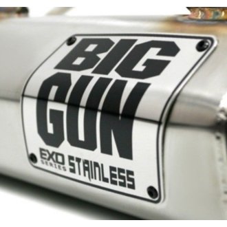 Exo Stainless Muffler Badge Kit