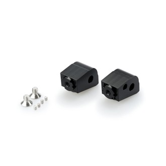 Adaptor Adjustable Passenger Footpeg Black