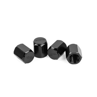 Valve Stem Caps - Gloss Black (Set of 4