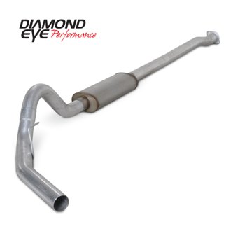 Diamond Eye KIT 3 1/2in Catback Single GAS AL FORD 3.5L F150 ECO-BOOST 11-13